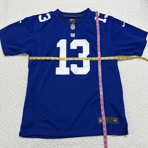 NFL Nike On Field NY Giants Beckham Jr #13 Jersey Youth Size XL - Picture 5 of 8